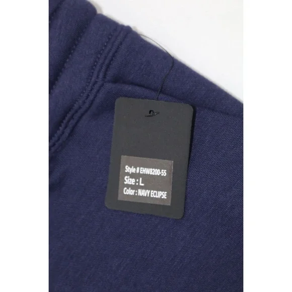 Ed Hardy Womens Broken Hearts Sweatpants Wide Leg Y2K Navy Eclipse L Fleece - Picture 8 of 16